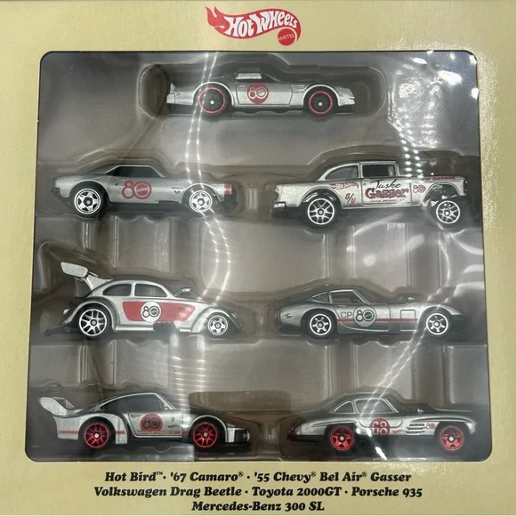 Mattel Hot Wheels Replay the Classics 80s Toy Car Set - Picture 4 of 13